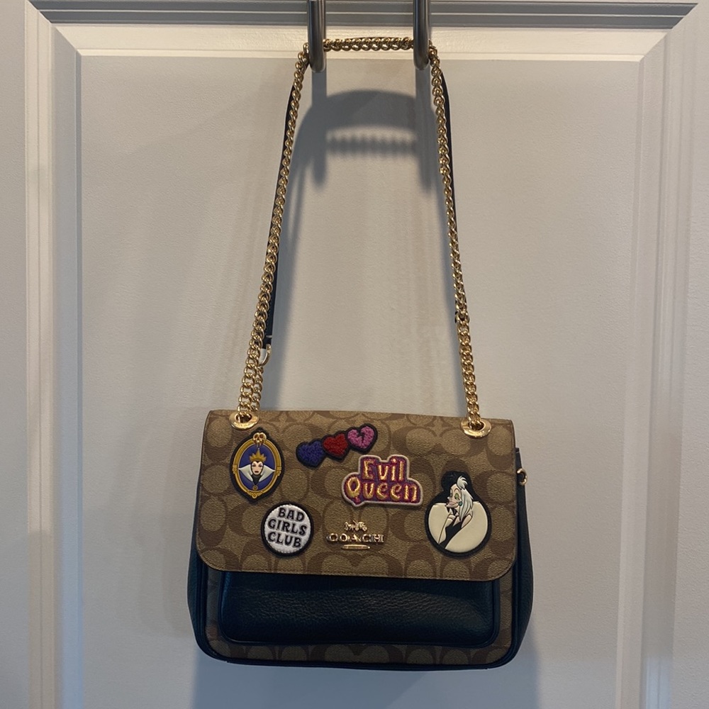 Coach Disney Villians Leather Handbag NWT - Picture 13 of 14